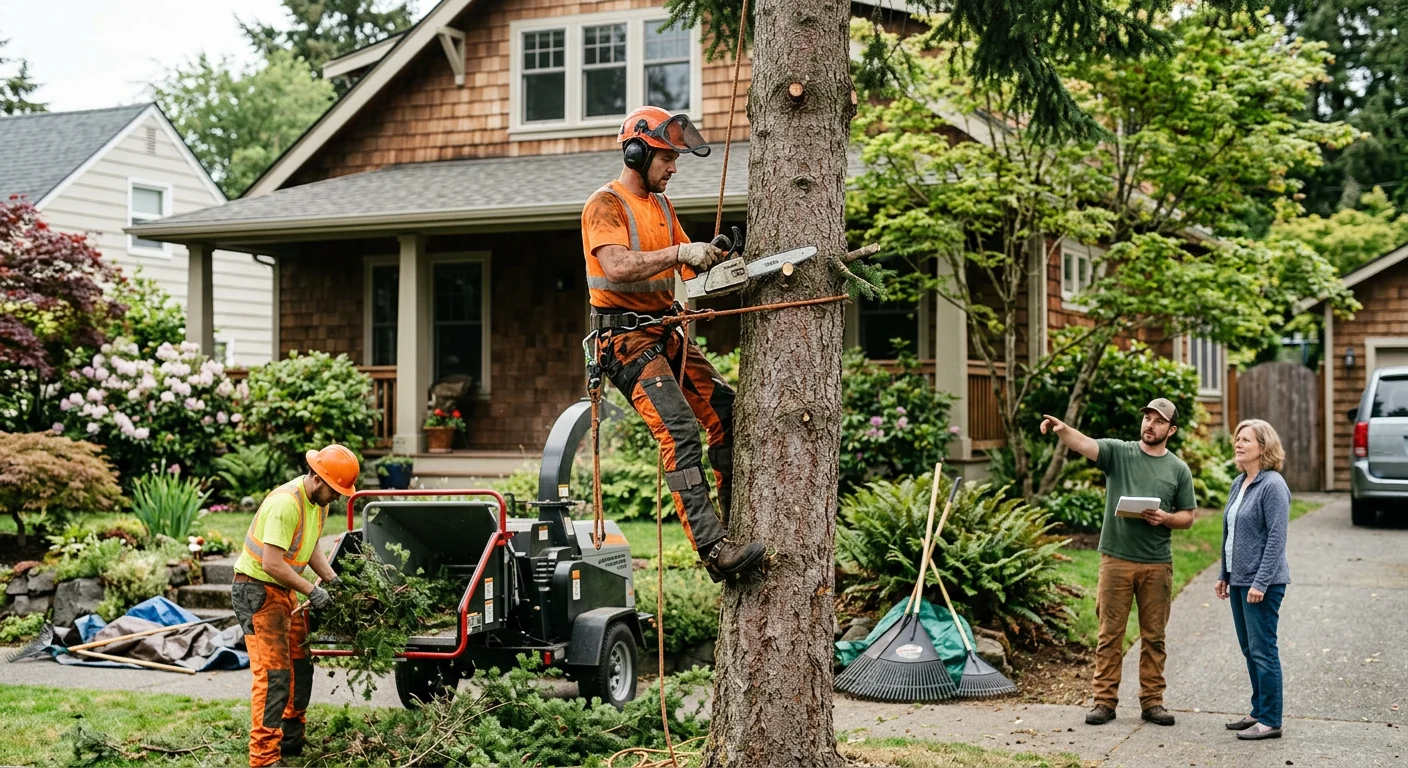 Written tree risk report shared with an Edmonds homeowner